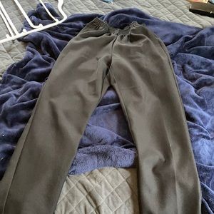 Black, stretchy dress pants!